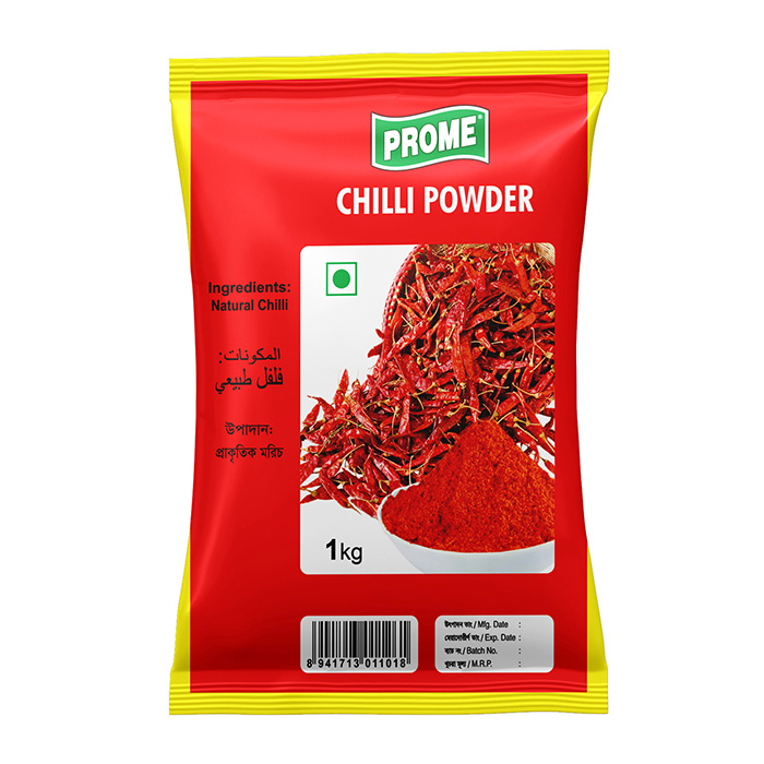 Prome Chilli Powder 1000gm Foil Pack Barcode 8941713011018