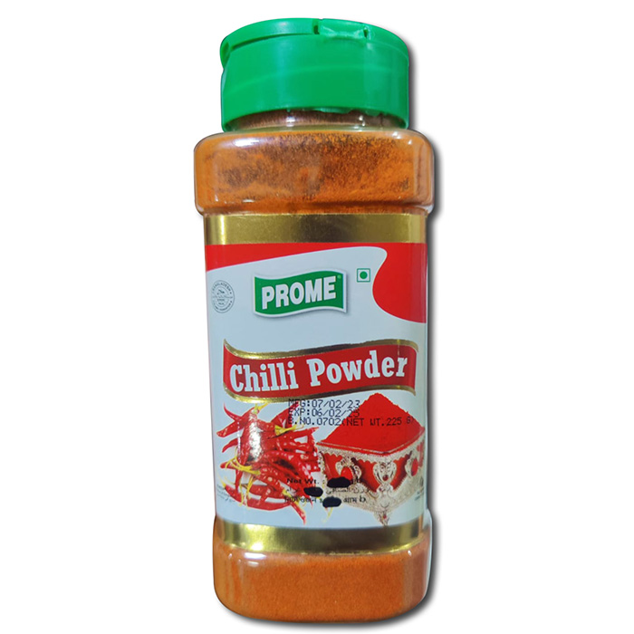 Prome Chilli Powder 200gm Jar Barcode 8941131080481